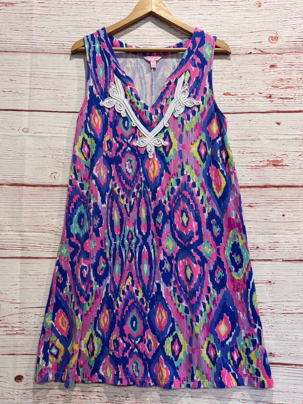 Lilly Pulitzer Gemma Dress in Multi Luminescent Sz M - Picture 6 of 13